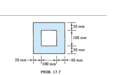 am + 1,00 mm²
PROB. 17.7
50 mm
|2||2||
50 mm
100 mm
50 mm
++-50 mm