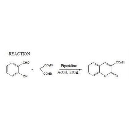 REACTION
CHO
OH
CO₂Et Piperidine
AcOH, EtOH
CO₂Et
,CO₂E1