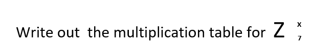 Write out the multiplication table for 2 ;
