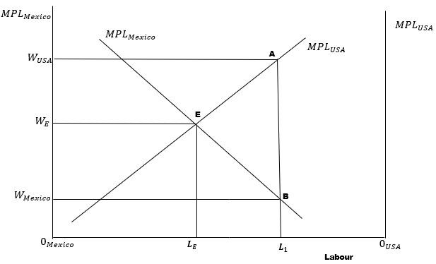 MPL Mexico
WUSA
WE
WMexico
OMexico
MPL Mexico
E
LE
A
B
L₁
MPLUSA
Labour
MPLUSA
OUSA