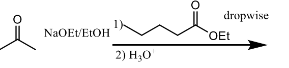 dropwise
1)-
NaOEt/E1OH
OEt
2) H;O*
