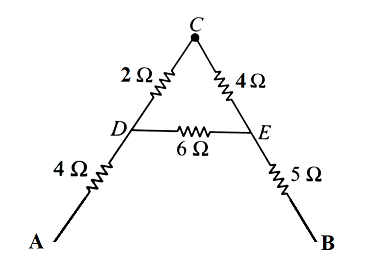 2Ω.
4Ω
D
www
Ε
6Ω
4Ω.
5 Ω
Α
B
