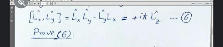 Toot
Sgn
Commont
+ik L
6,
%3D
7.
Prove (6):
