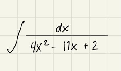 dx
Чxt- 11х + 2
