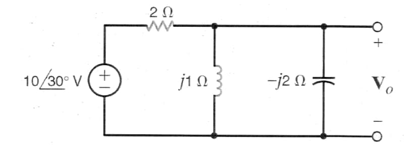 2 0
10/30° V (+
j1 N
-j2 n=
Vo
+
