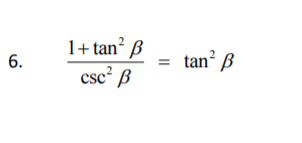 1+ tan? ß
6.
tan? B
csc B
