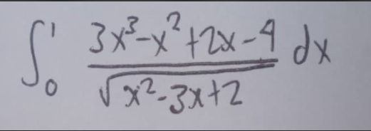 3メーメヤxー9 dx
x²-3x+2
