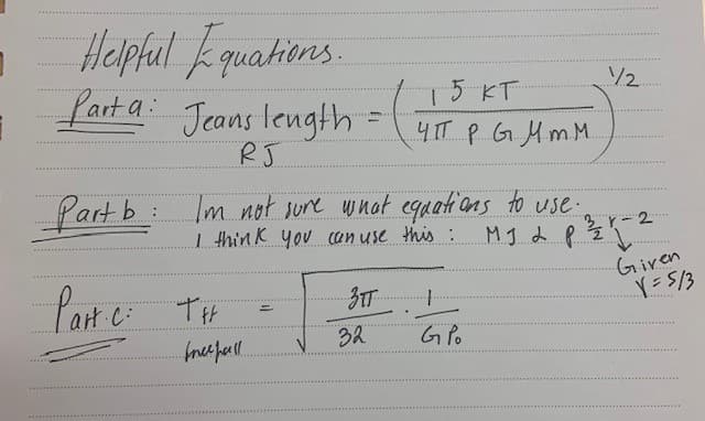 Helpful k quations.
fart a: Jeans length
1/2
15 KT
4T P GMMM.
RJ
fart b:
Im not sure what egaations to use-
I think you can use this:
r- 2
M1よp
......E
Giren
Part e T#
.......
32
..............
