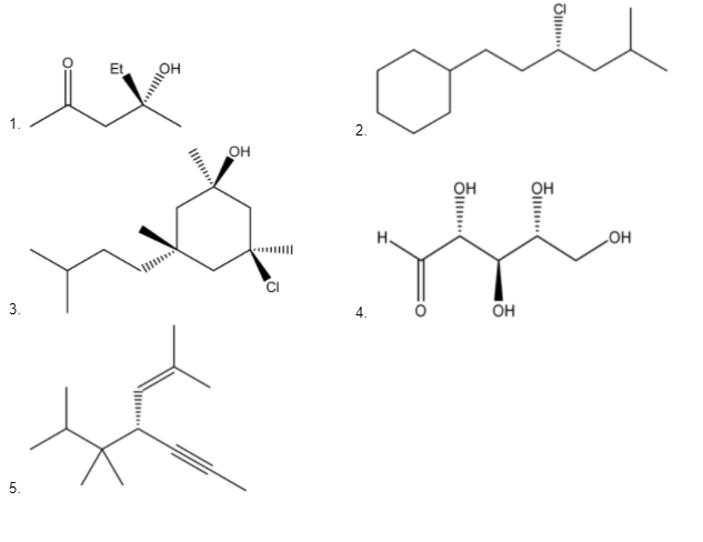2.
OH
LOH
CI
4.
OH
5.
3.
