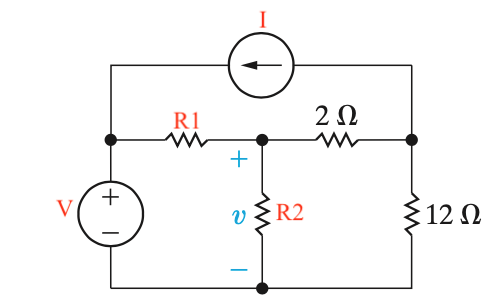 R1
v{R2
$12 N
+
+
