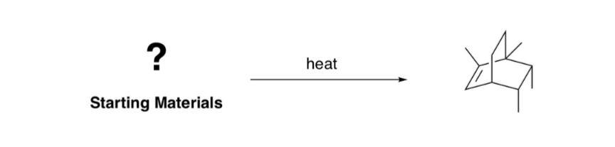 ?
Starting Materials
heat