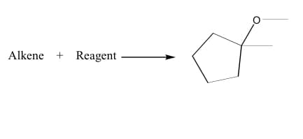 Alkene + Reagent
