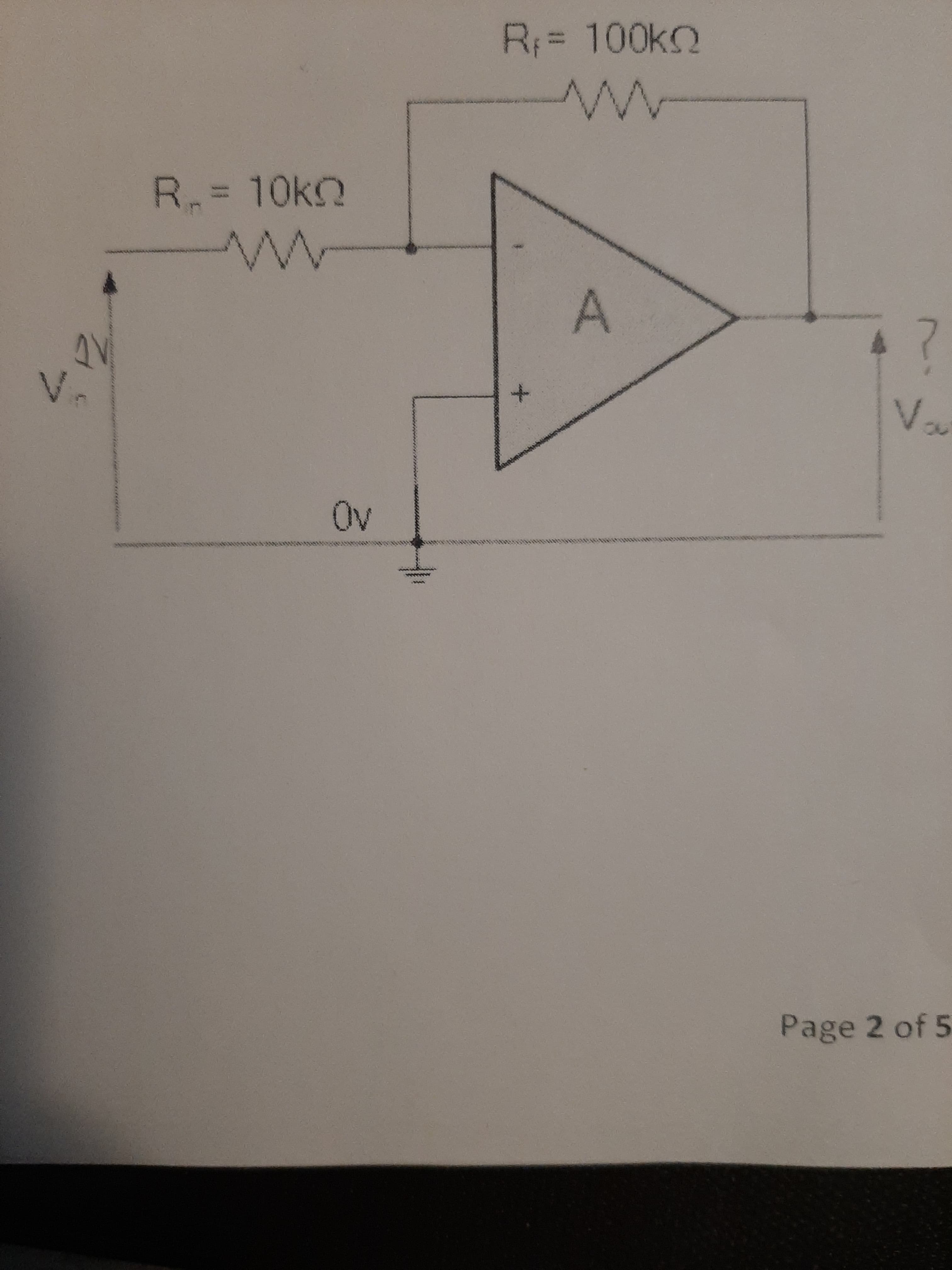 R = 100k2
R%=10kn
Page 2 of 5
