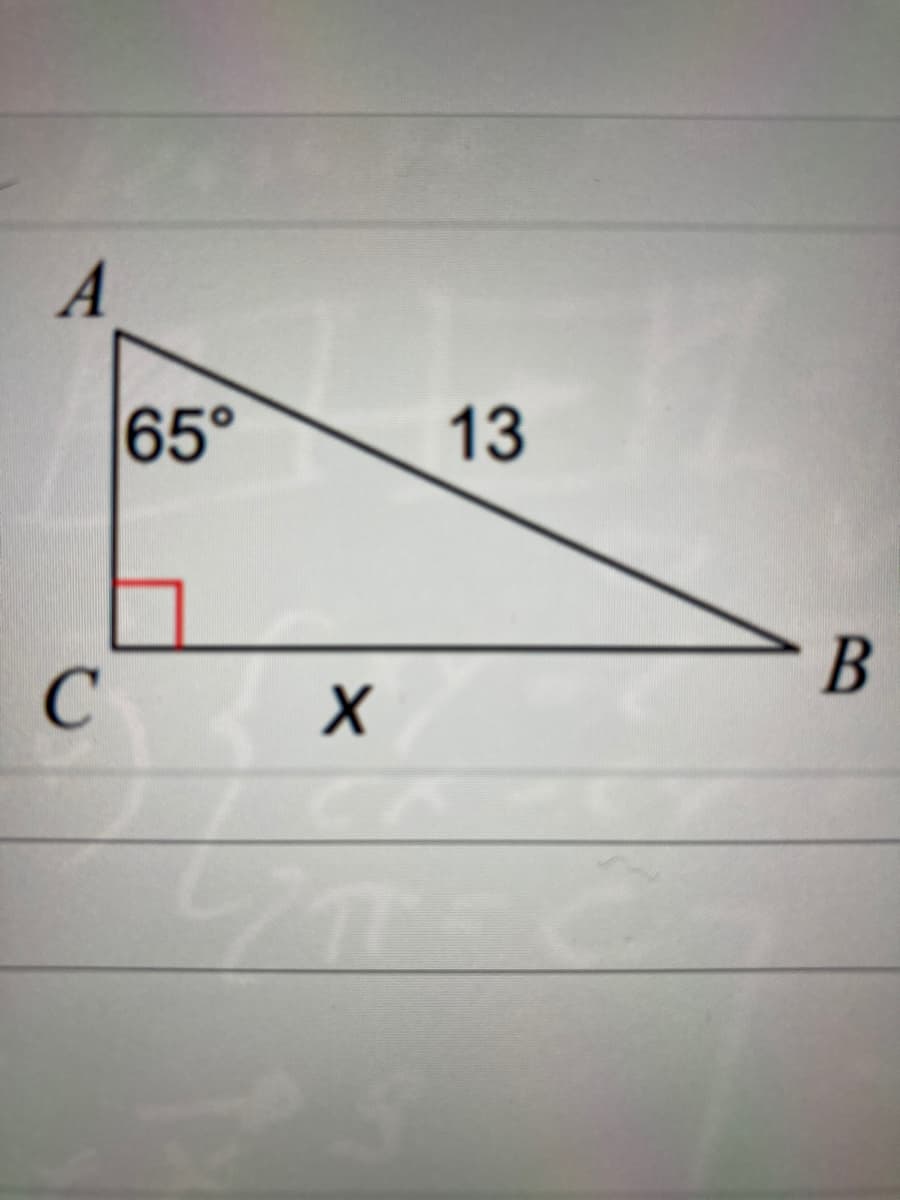 A
65°
13
