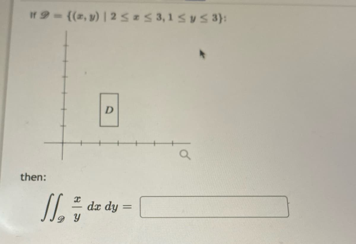 Ir 9-((2, v) | 2553,1 SyS 3):
then:
dx dy =
%3D
