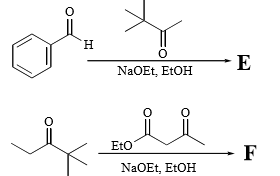 `H.
- E
NaOEt, E:OH
EtO
- F
NaOEt, EtOH
