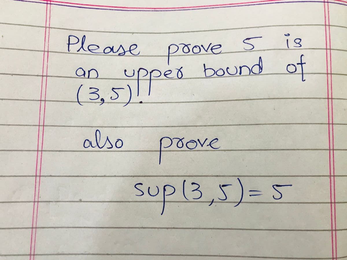 poove 5 is
of
Please
(35pes bound of
(3, న)
roVE
an
also poove
sup
(3,5)35
