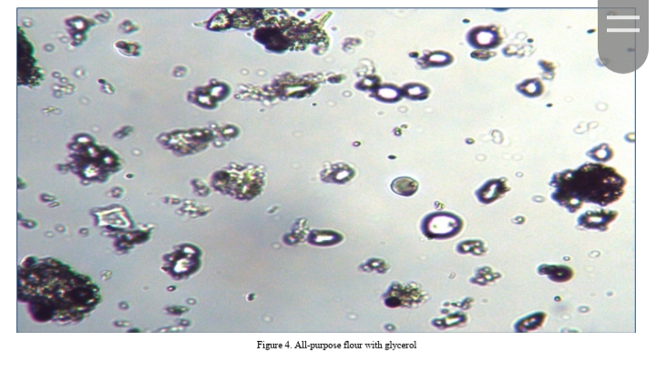 Figure 4. All-purpose flour with glycerol
