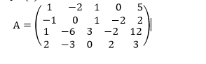 1.
-2
-1
1
-2 2
12
A =
-6
3
-2
-3
2
3
