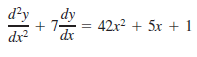 d²y
dy
+7-
dr
42x2 + 5x + 1
dx
