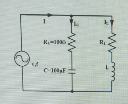 Ic
Rc-1000
RL
v,f
C=100µF
