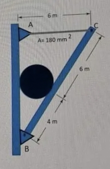 6 m
A
2.
A= 180 mm
6 m
4m
B.
