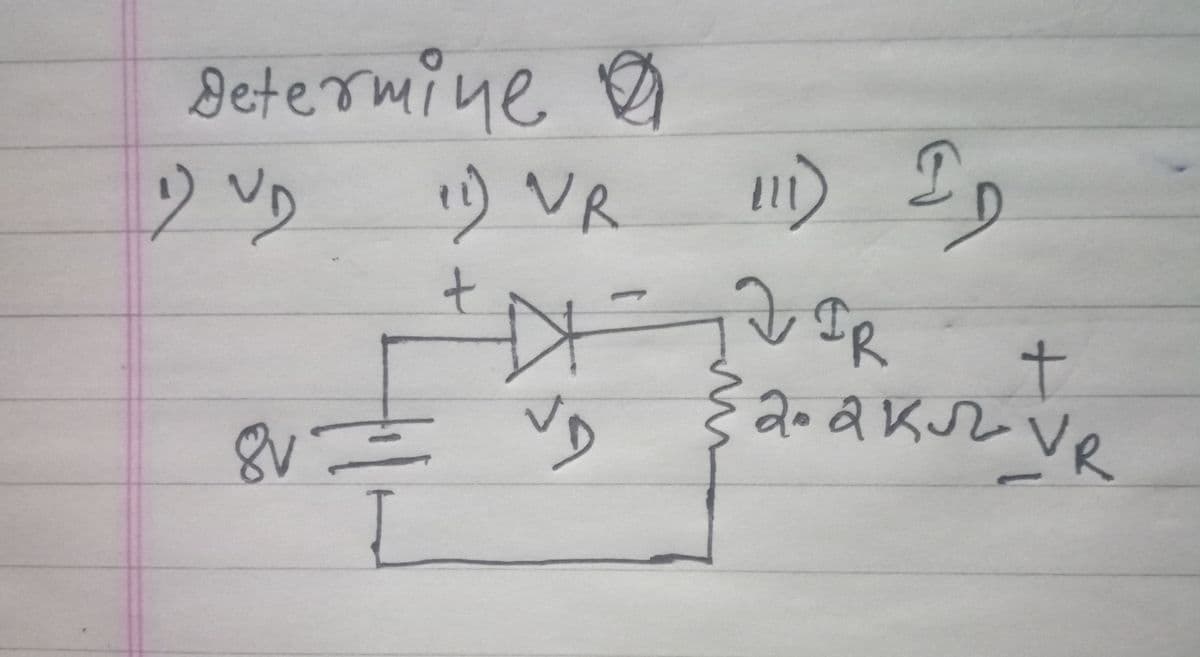 Determine ♡
1) VR
2. Q KZ VR
