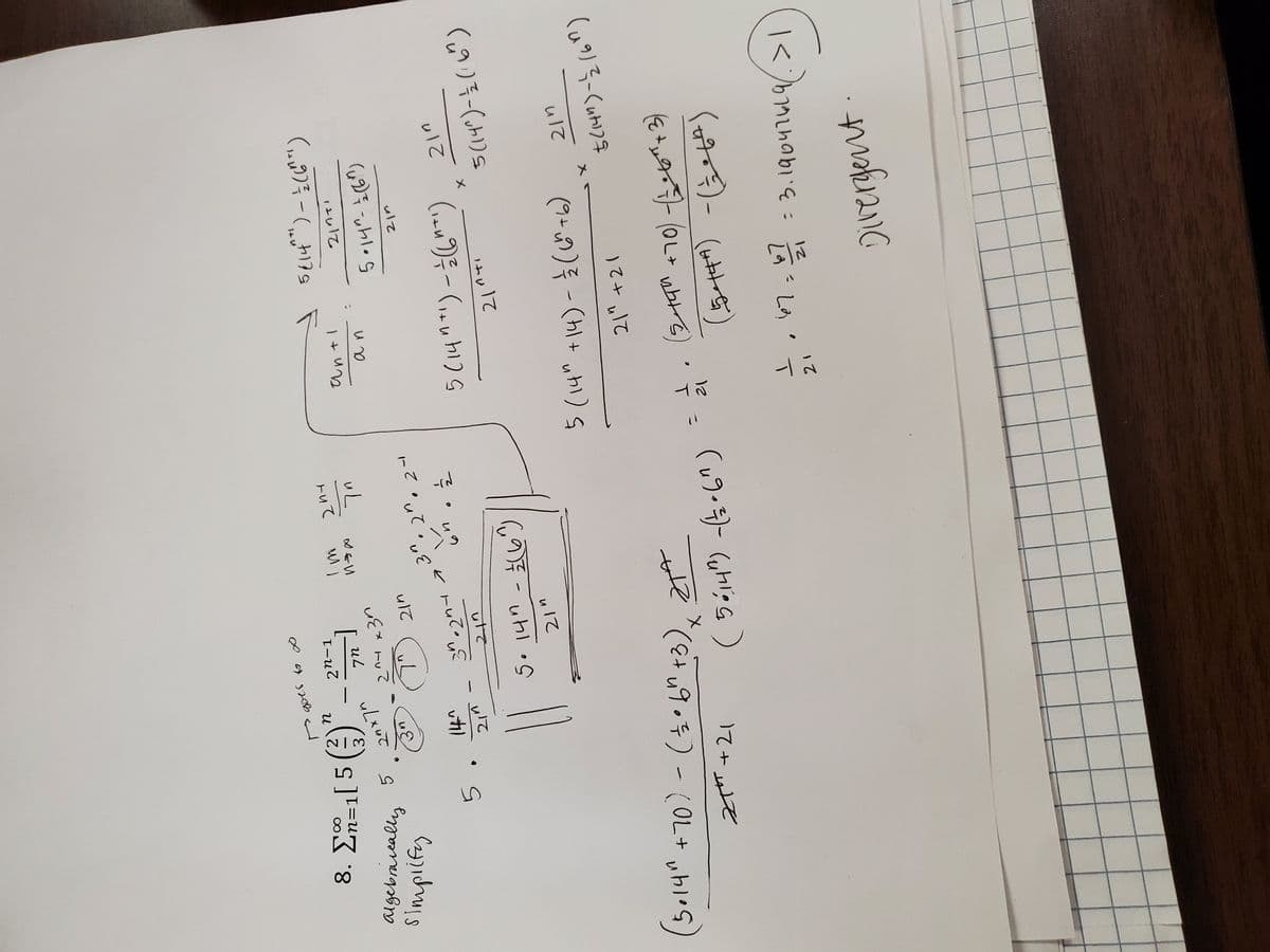 malu2116
|< ) brazhabi c = 1/2/4 = 20 = 17
しの
(5-747) - (==64)
12
3
(E+₂97.7) (OL+ ubis) 7 =
T
(19)²-(utiq
21n
(₁91) 7/- (uhl)s
210
(9+) = -(tl + util) {
21" +21
حاب
(₁+19) ²/ - (₁+u+1) G
21141
21771
(49) 7-utlog
U
1 +432
(₁9) ² - ( +179 F
(5614") - (1.61)
ا۔
2
7"
27 +21
(5014" +70) - ( ½ •6² +3)x ZTA
tuz
19
utou?
97 - uhl • G
دنی
21"
utz
к либо ис
DEV
MI
21n
uL
-
2^4 x3n
[_u_
22-1
-
11
21n
util
3n
uL x uč
n
ст
6412064
Cichl
5
8. Σ=1[5(3)
algebraically