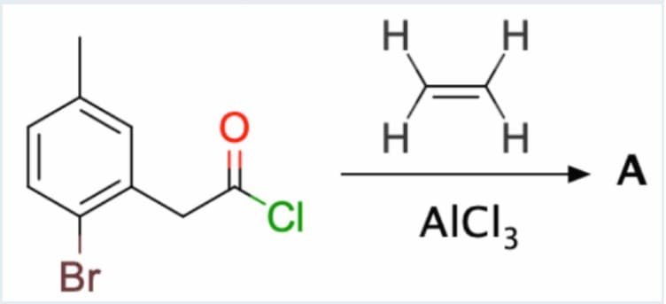 H H
H
H
→ A
AICI3
Br
