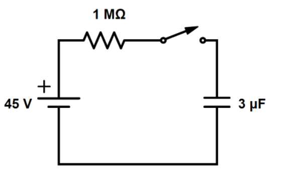 45 V
+
1 ΜΩ
1
Μ
3 μF