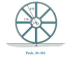 4 ft
1 ft-
Prob. 10-101
