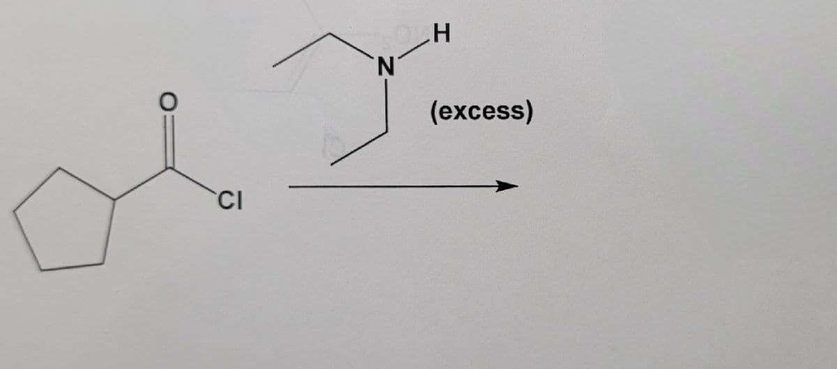 O
CI
N
H
(excess)