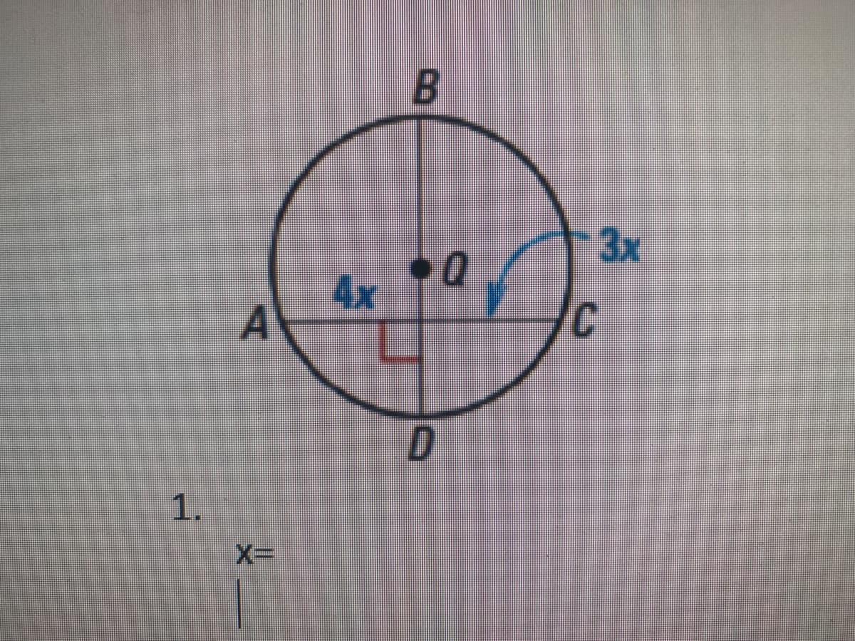 3x
4x
C.
1.
X-
