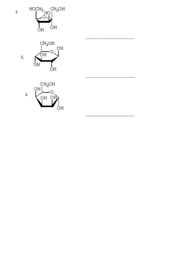 HOCH . CH2OH
1.
ÓH
ÓH
CH2OH
OH
OH
ÓH
CH,OH
OH
3.
OH OH
ÓH
2.
