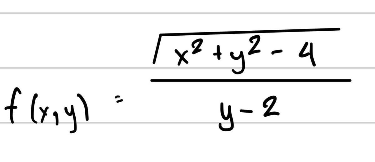 flyny)
x2 + y2 - 4
4
-
yo
9- 2