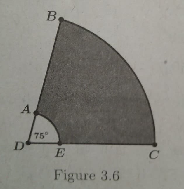 A
75°
D
E
Figure 3.6
