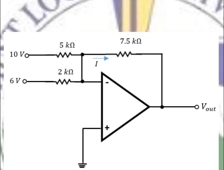 7.5 kN
5 kn
10 Vo
I
2 kN
6 V o-
o Vout
+
