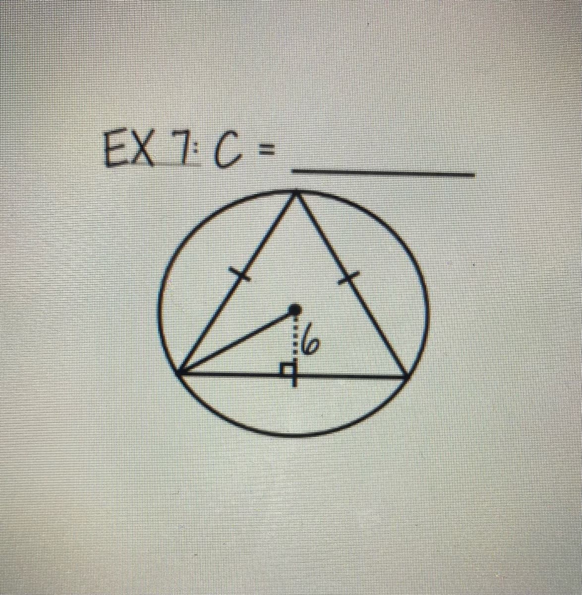 EX 7: C =
