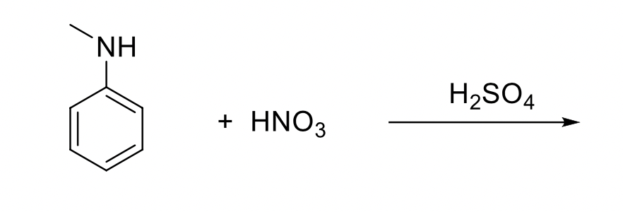 `NH
H2SO4
+ HNO3
+
