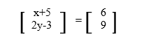 х+5
2y-3
]-[ ]
