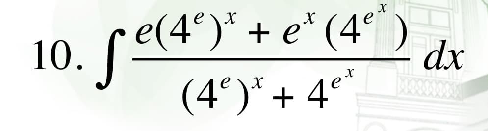 e(4²)* + e* (4º*)
10. fe(4²)* + e²
X
(4²) * + 4e*
dx