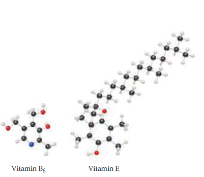 Vitamin B,
Vitamin E
