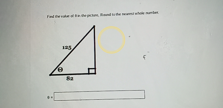 Find the value of e in the picture, Round to the nearest whole number.
125
82
