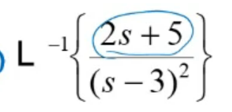 2s +5
|(s – 3)² J
-1
S
