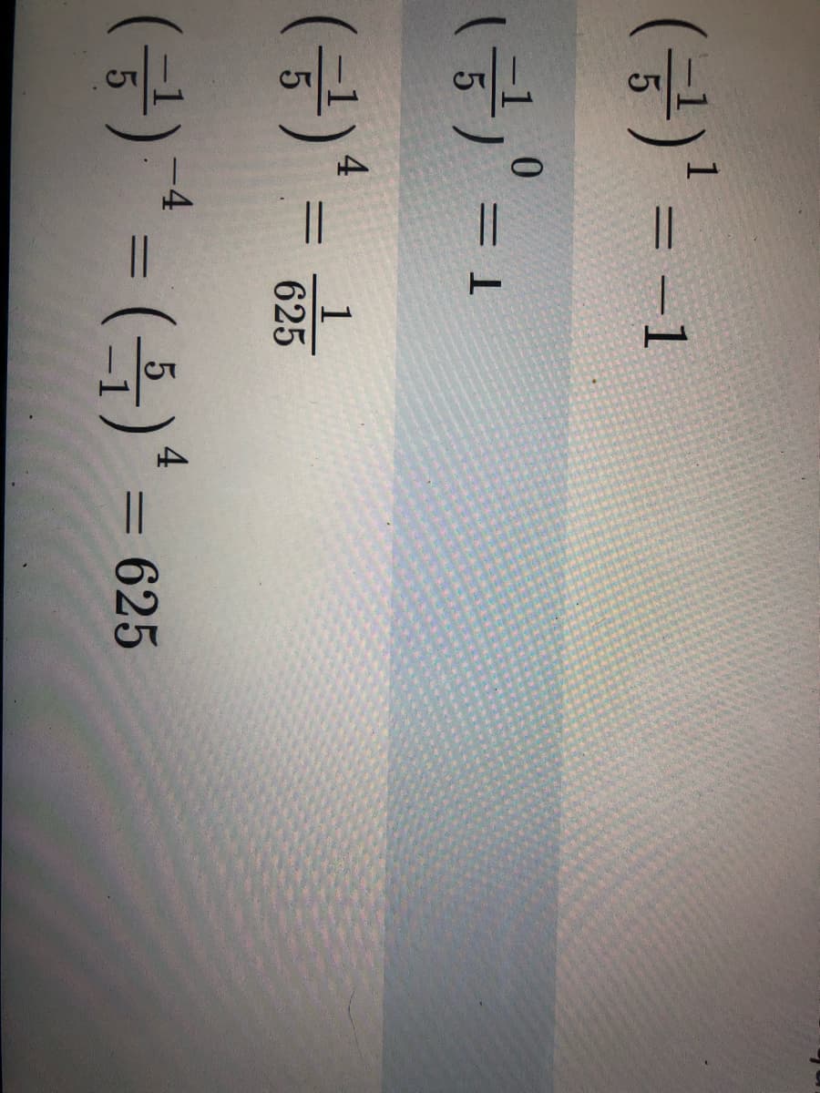 (蛋)'=-1
() = 1
4
() = '
625
-4
(=) = (5) * = 625