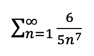 6
En=1
5n7
