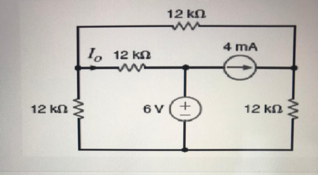 12 kn
4 mA
I. 12 kn
12 kn
6 V
+
12 kn
