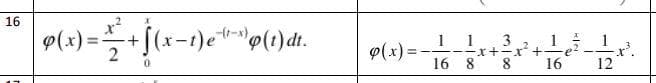 16
e-(-x) (t) dt.
|9(x) = ² + (x
- + $(x-1) e-(-),
P(x) = -
1
3
--x+=x² +
168 8 16
-
1
12