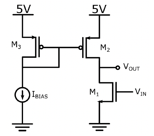 5V
5V
M3
M2
o VOUT
VoUT
VIN
M1
IBIAS
