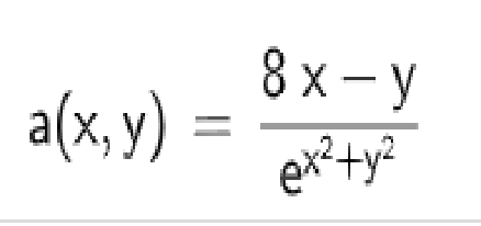 8х-у
a(x, y)
ex?+y?
